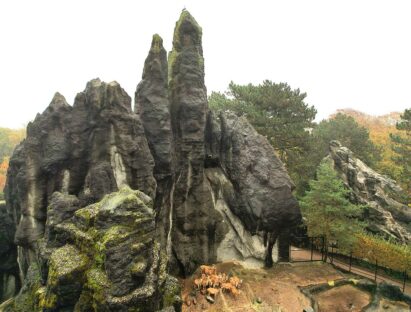 Aufmaß eines Kunstfelsens im Tierpark